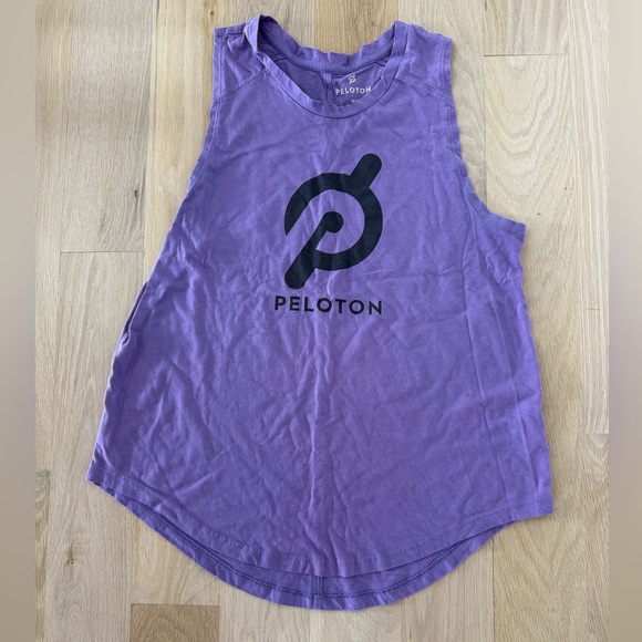 Peloton Tops - Peloton Women's Purple Muscle Tee